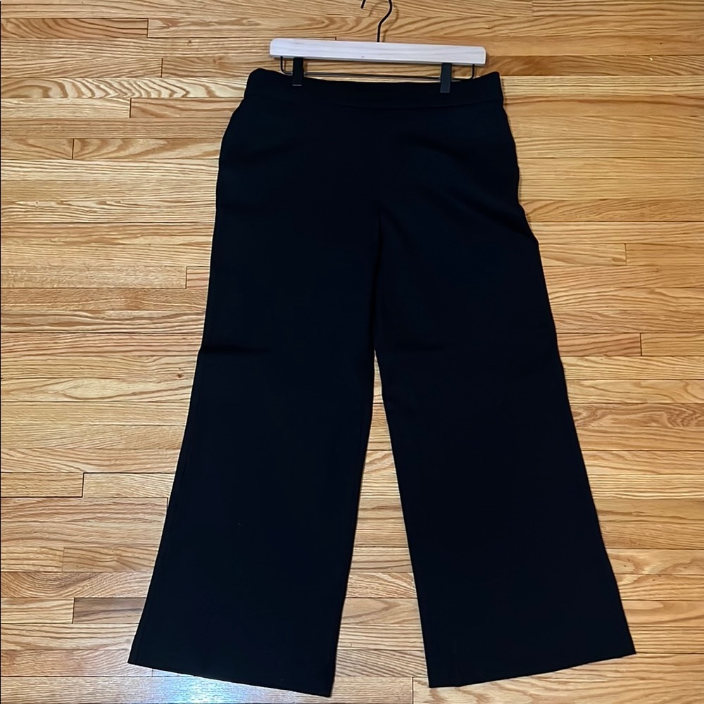 Spanx Classic Black Wide Leg Trousers